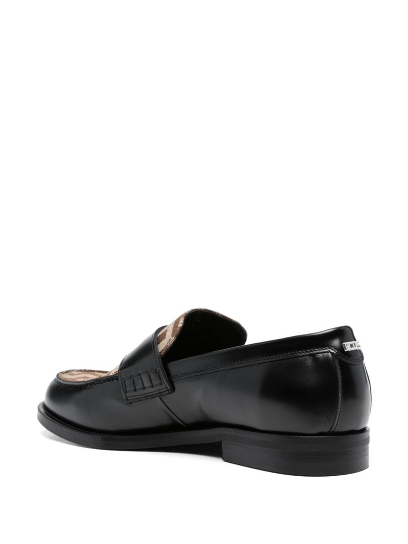 Wirdo monogram-pattern loafers 3