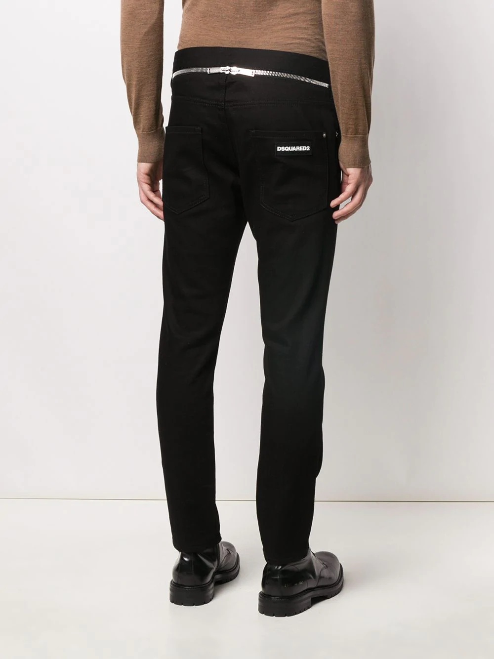 mid-rise slim-fit jeans - 4