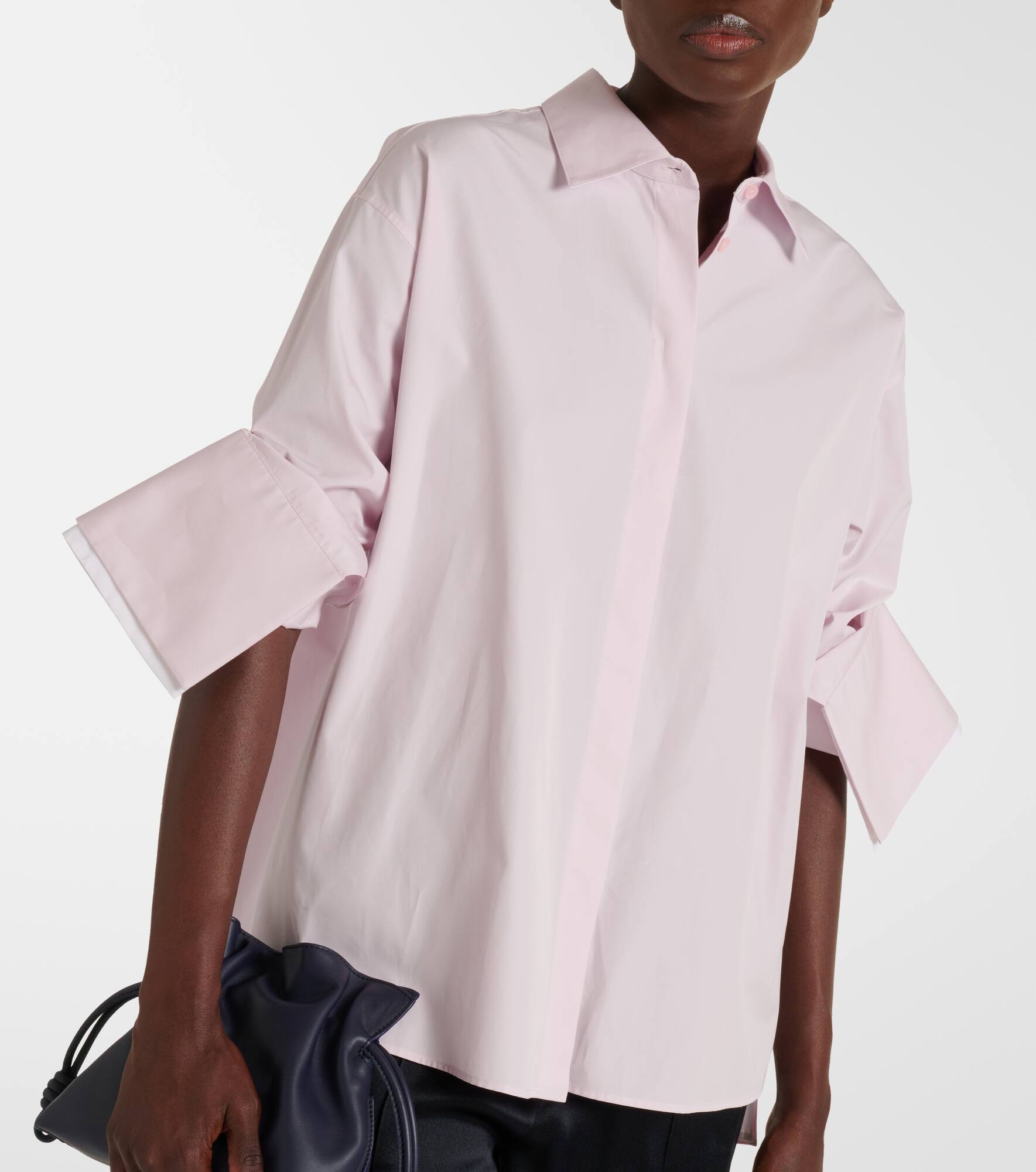 Cotton poplin shirt - 7