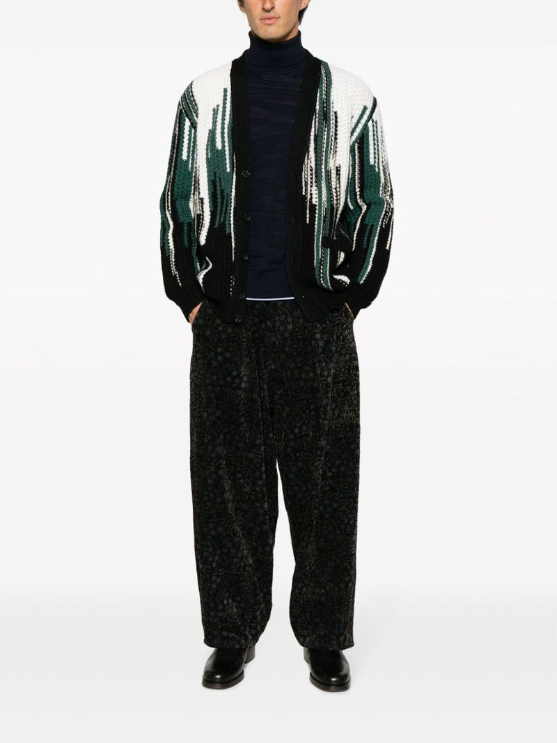 Missoni graphic-print buttoned cardigan outlook