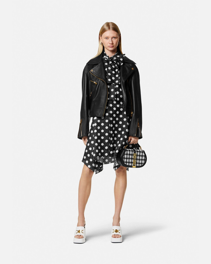 VERSACE Polka Dot Shirt Dress outlook