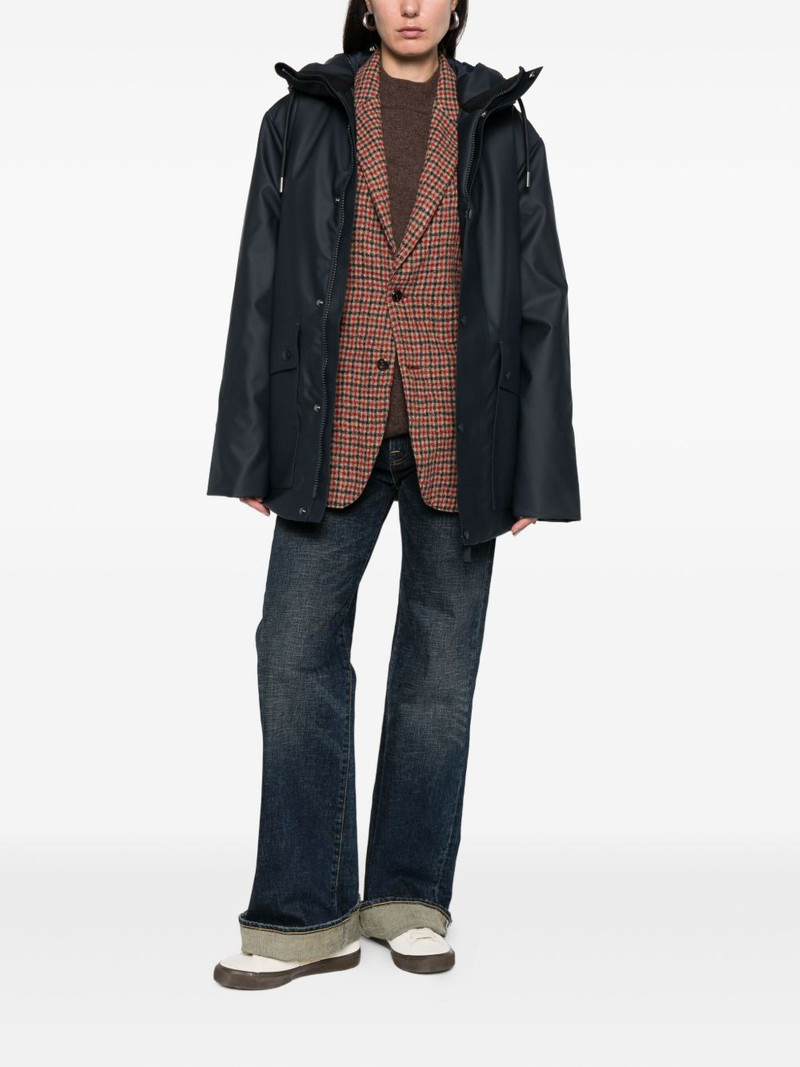 RAINS button-up coat outlook