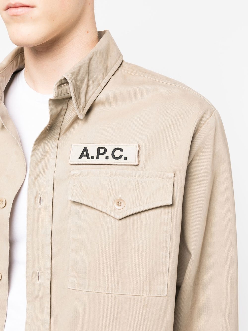 military cotton shirt - 6