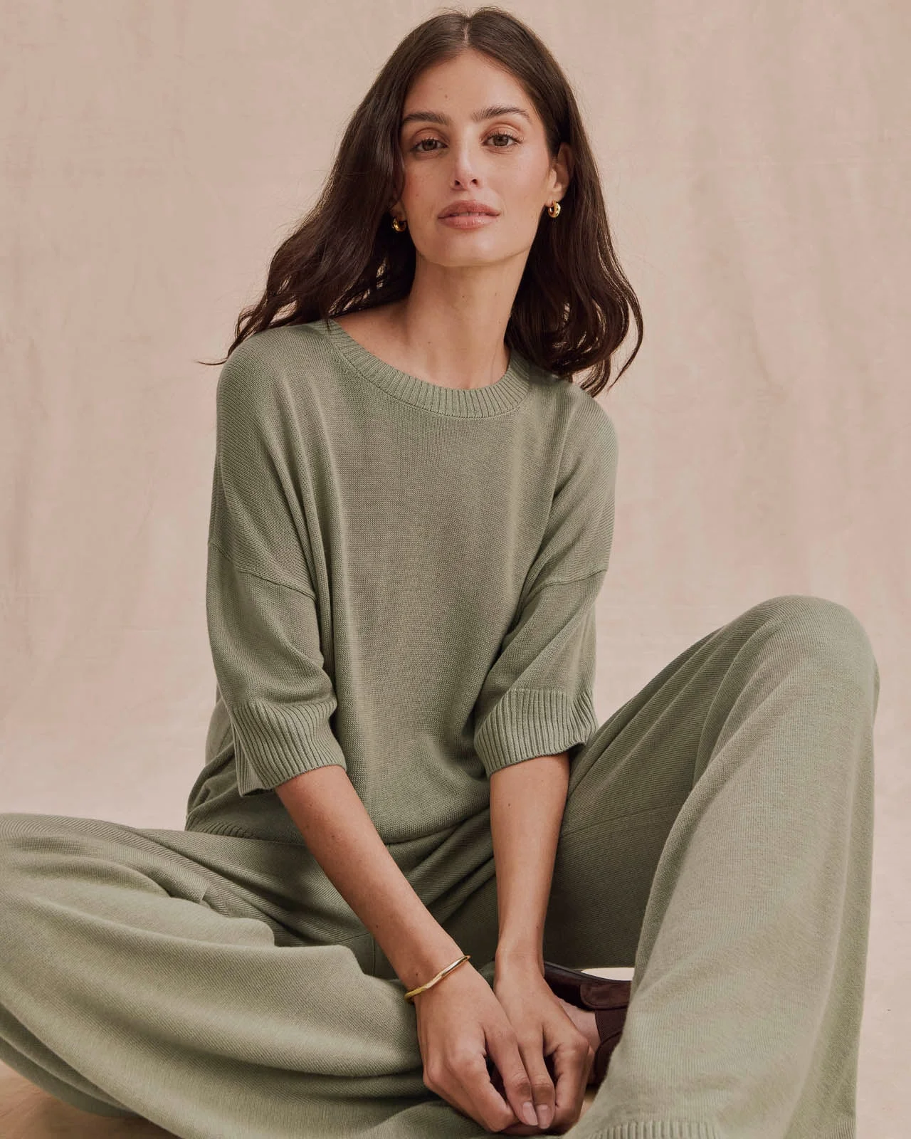 Georgie Short Sleeve Sweater - 1
