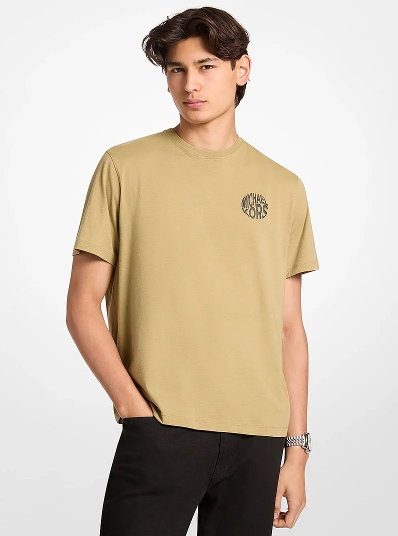 Graphic Logo Cotton Jersey T-Shirt - 1