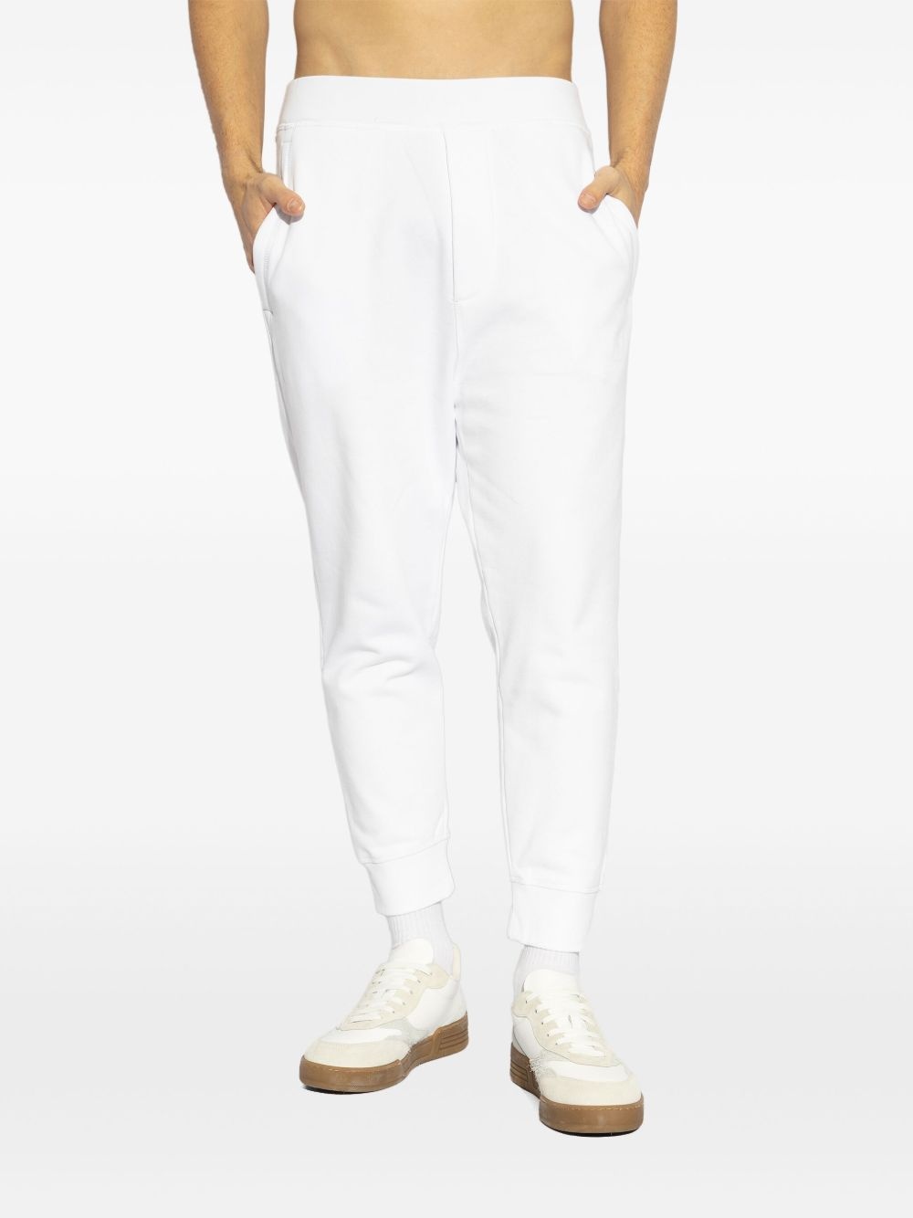 logo-embroidered track pants - 3