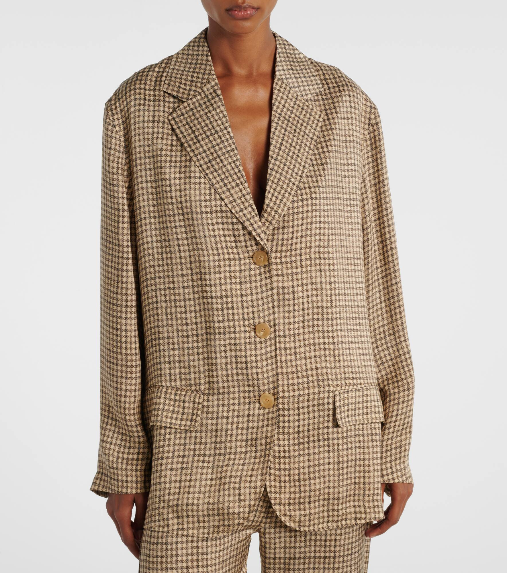 Junida checked blazer - 6