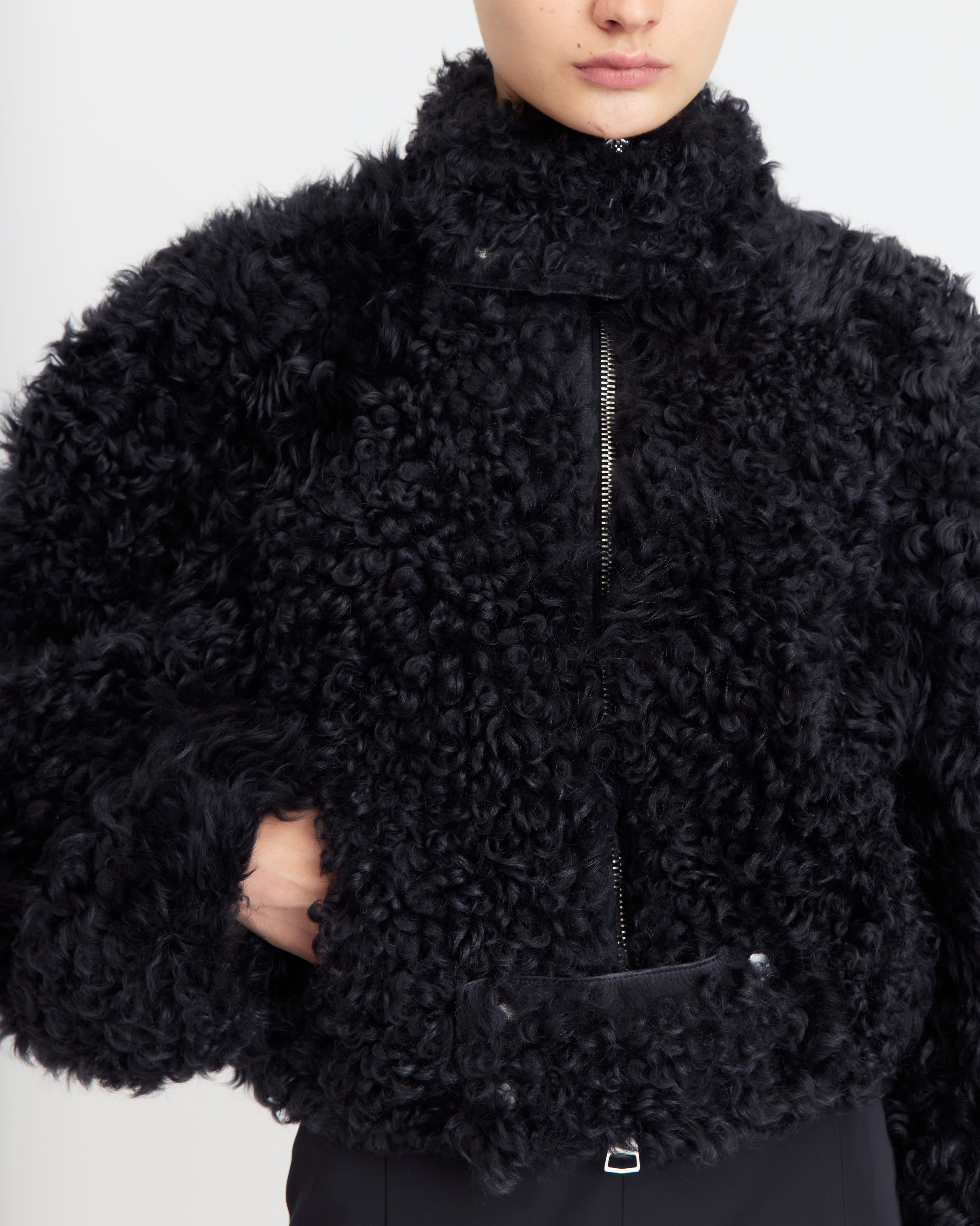 NOFRE JACKET IN SHEARLING - 5