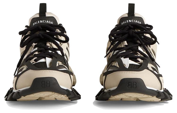 Balenciaga Track Sneakers 'Beige and Black Mesh and Nylon' 542023W3AC48071 - 4