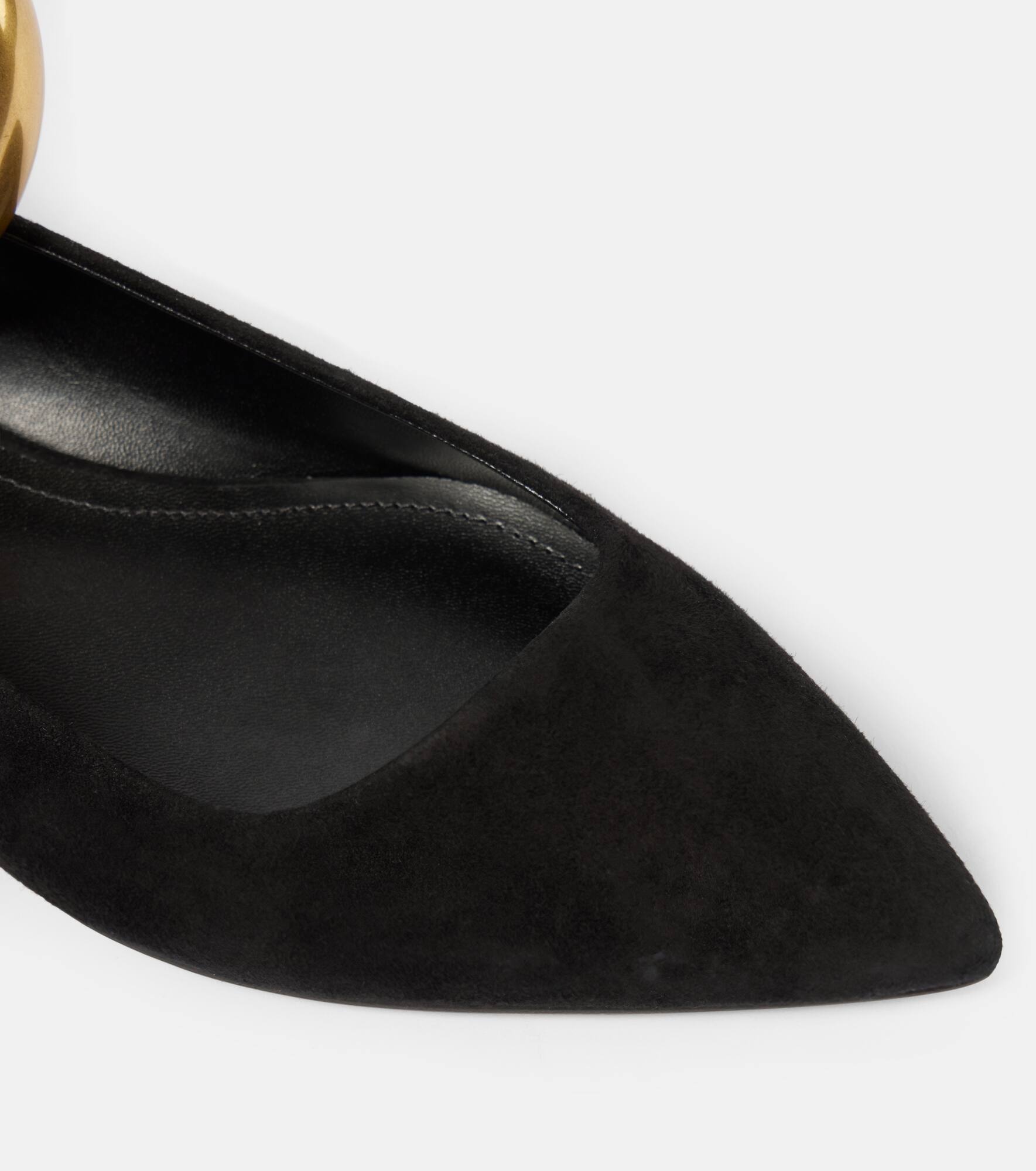 Leanor embellished leather ballet flats - 6