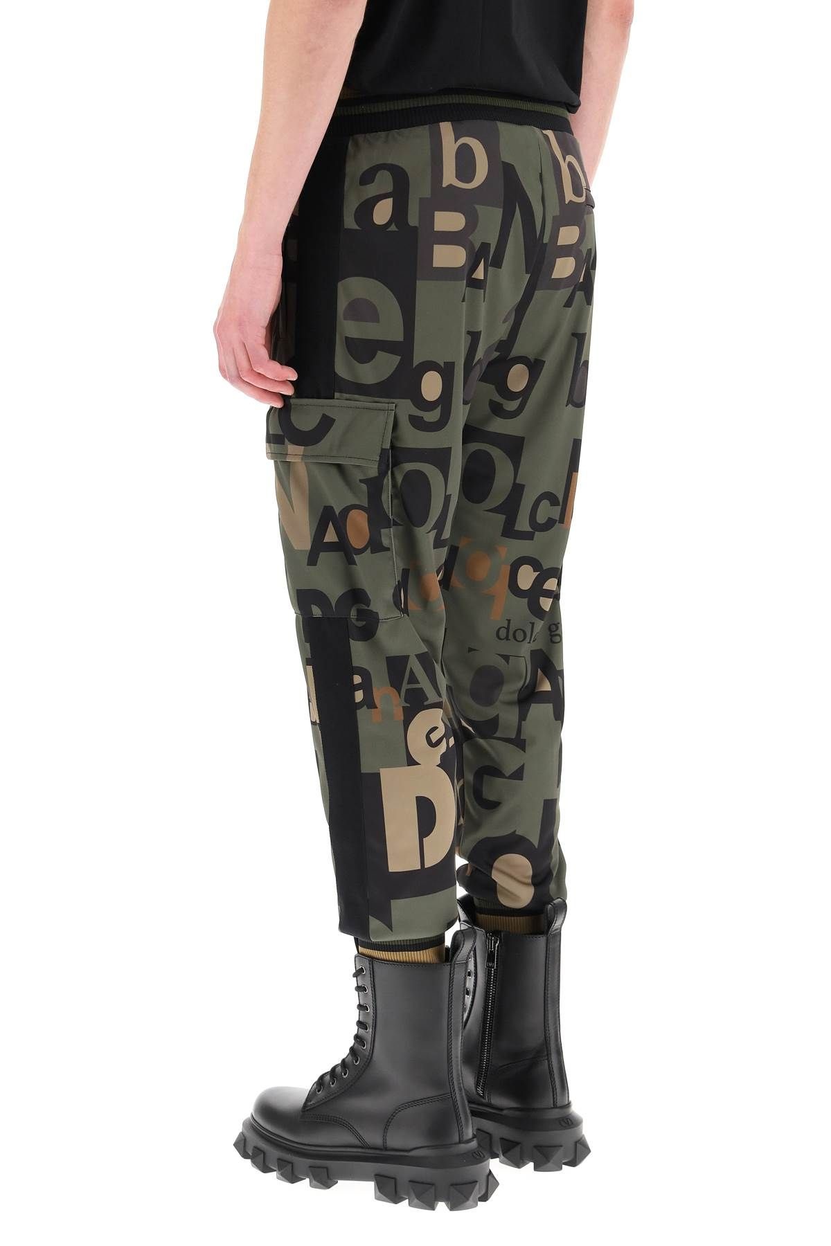 ALL-OVER LOGO JOGGERS - 4