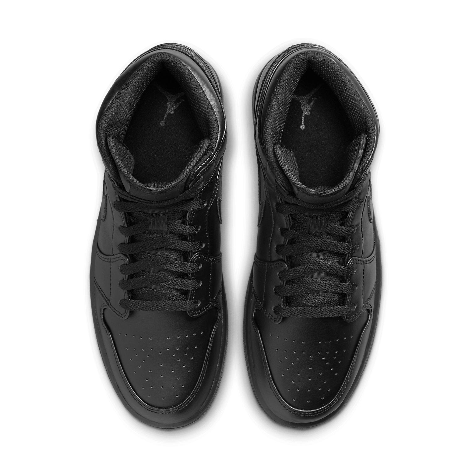Air Jordan 1 Mid 'Triple Black' 2022 554724-093 - 4