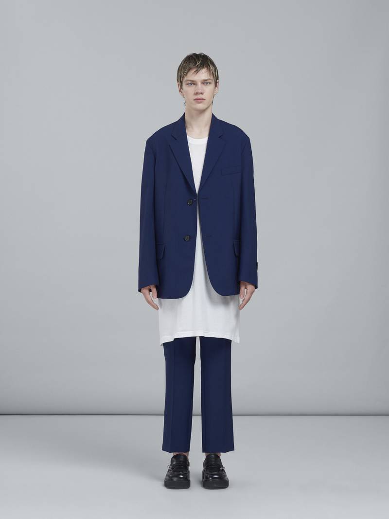 Marni TROPICAL WOOL BLAZER outlook