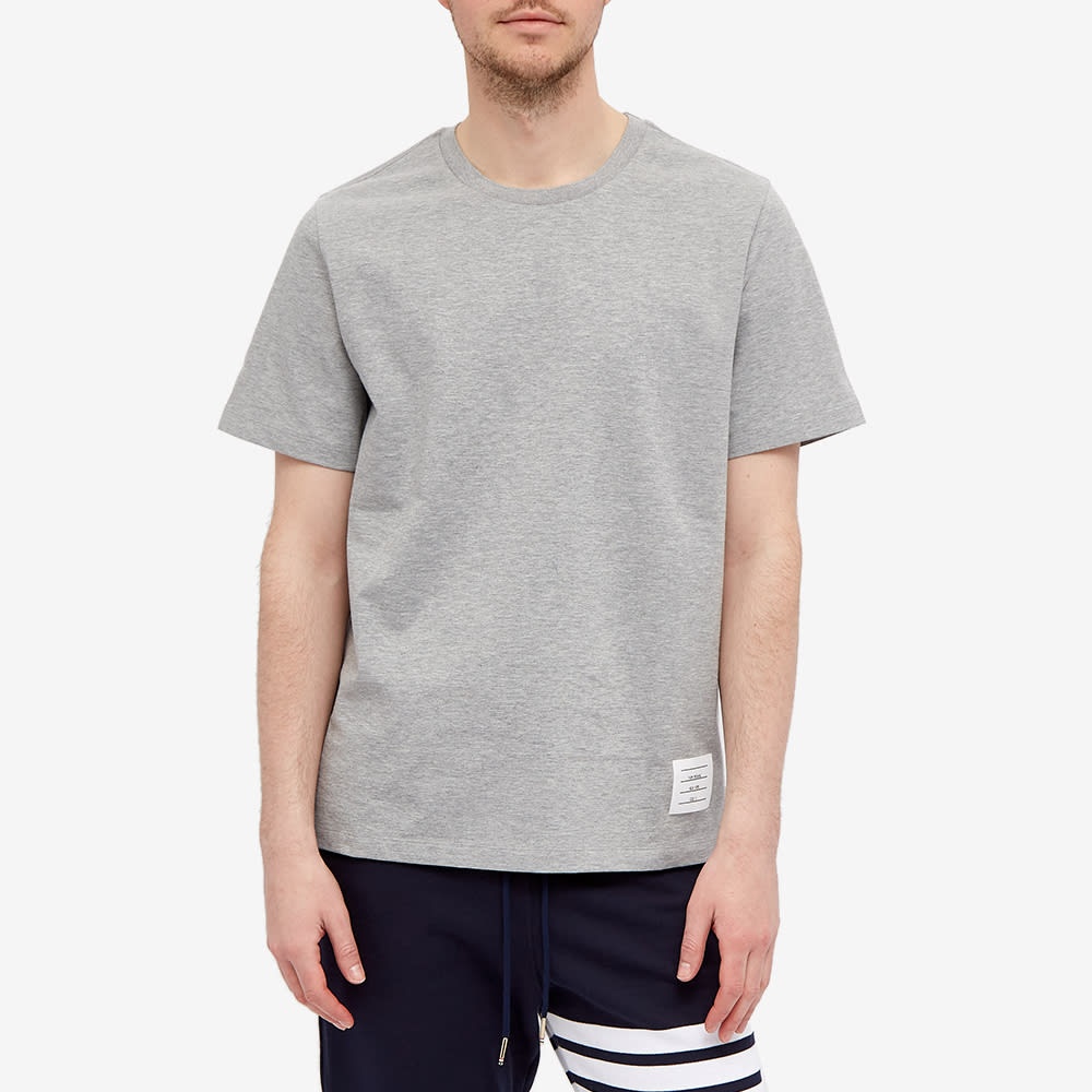 Thom Browne Side Split Classic Tee - 4