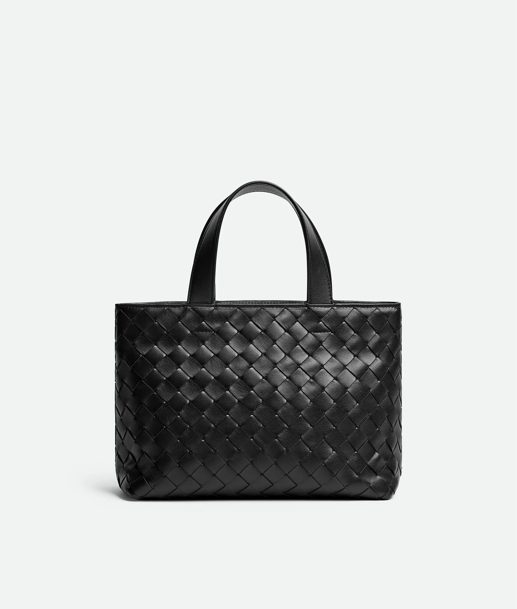 Mini Intrecciato Zipped Tote - 1