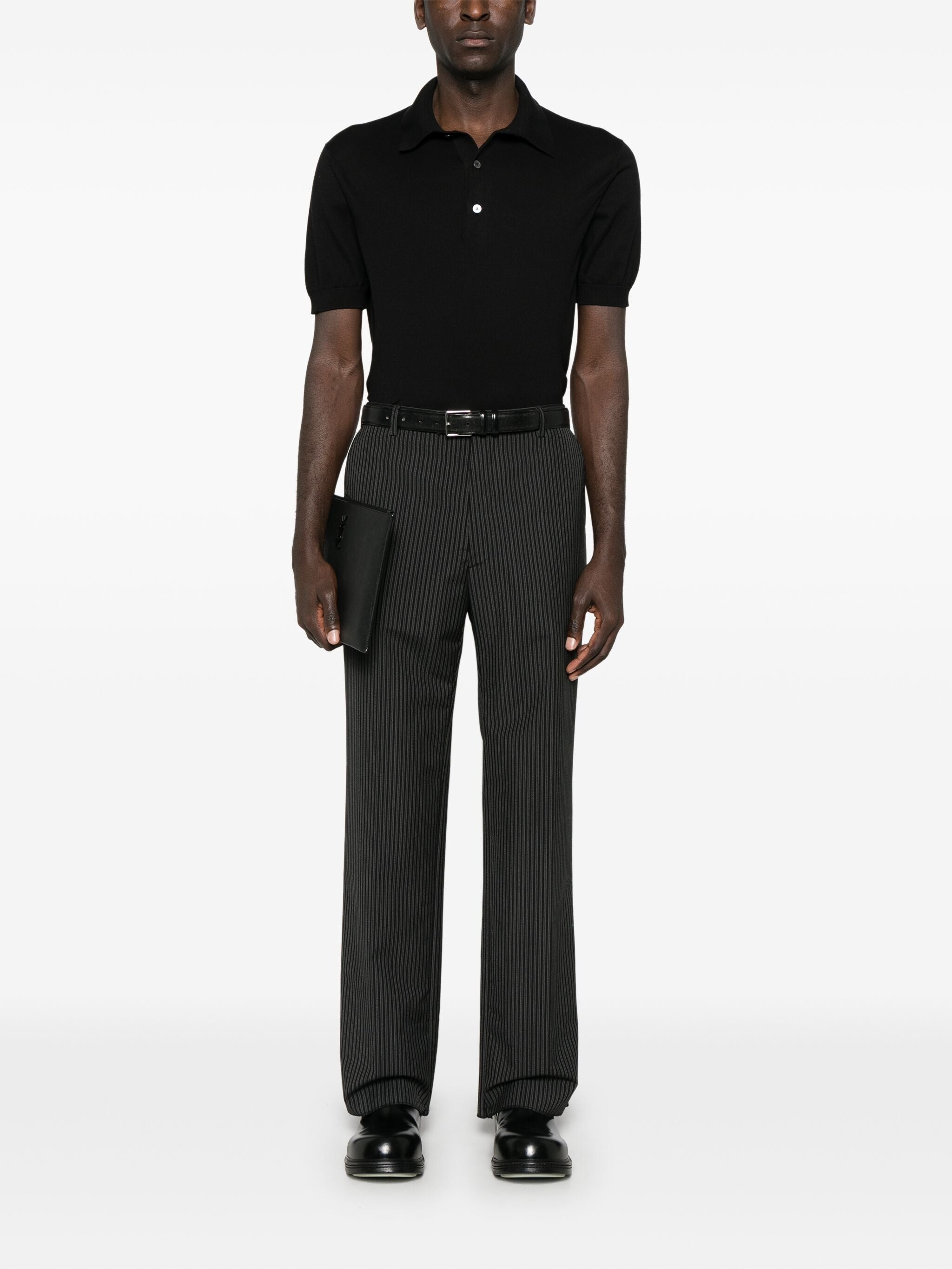 Knitted Polo Shirt - 4