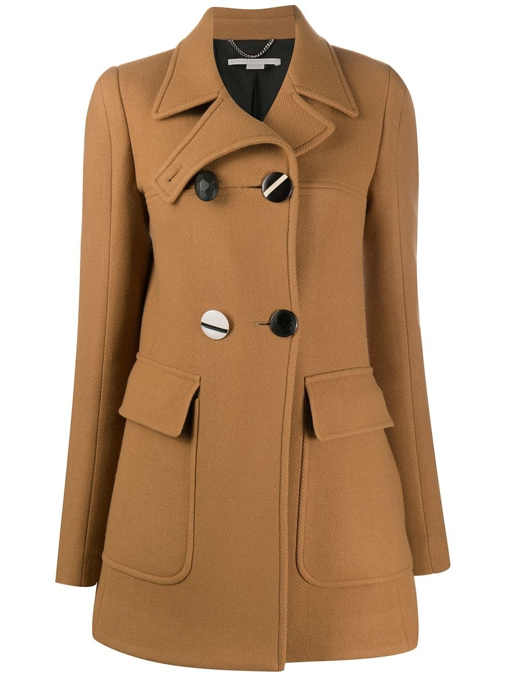 large button coat - 1