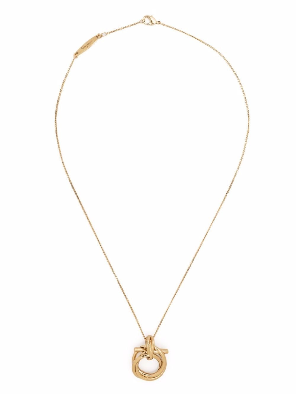 Gancini pendant necklace - 3