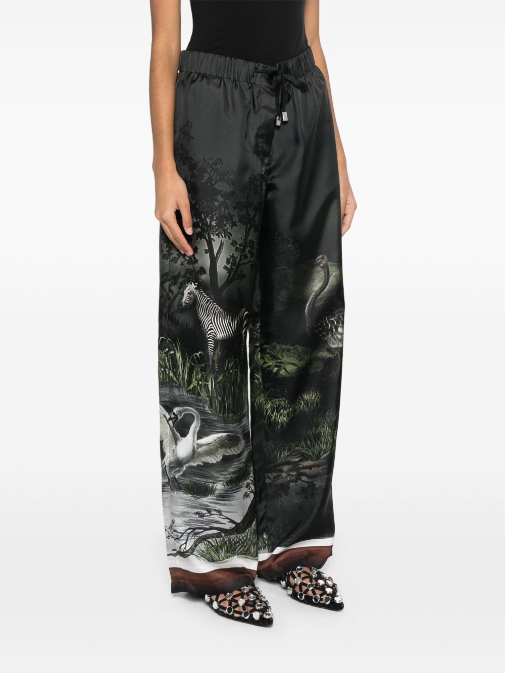 printed trousers - 3