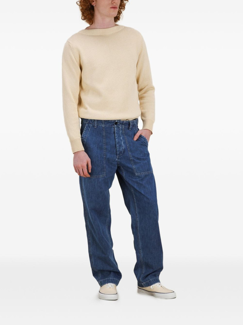 FORTELA Newfatigue patch-pocket jeans outlook