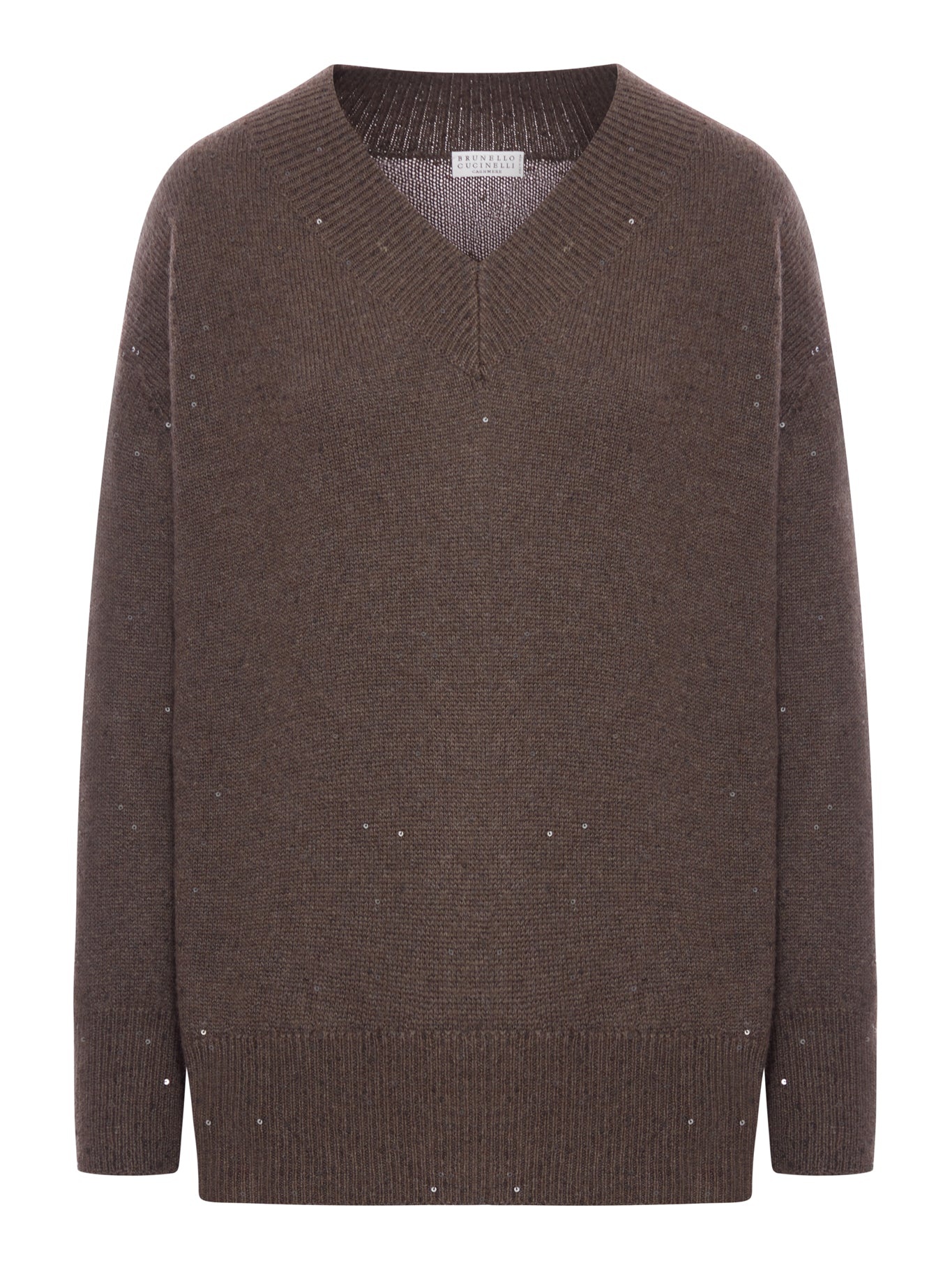 CASHMERE V-NECK SWEATER - 1