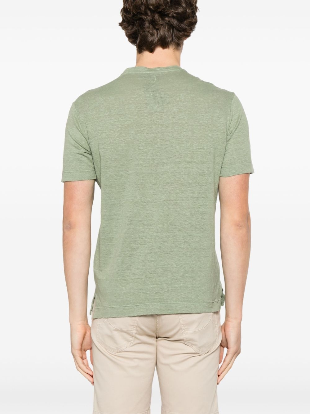 linen T-shirt - 3