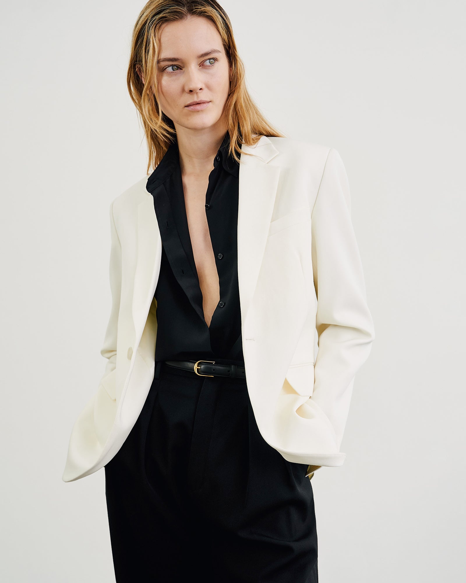 ADELE SINGLE BREASTED TAILORED JACKET - 1
