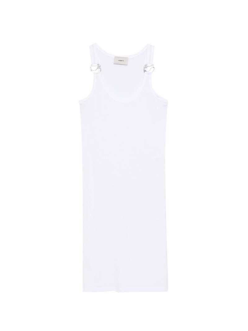 logo sleeveless mini dress 1