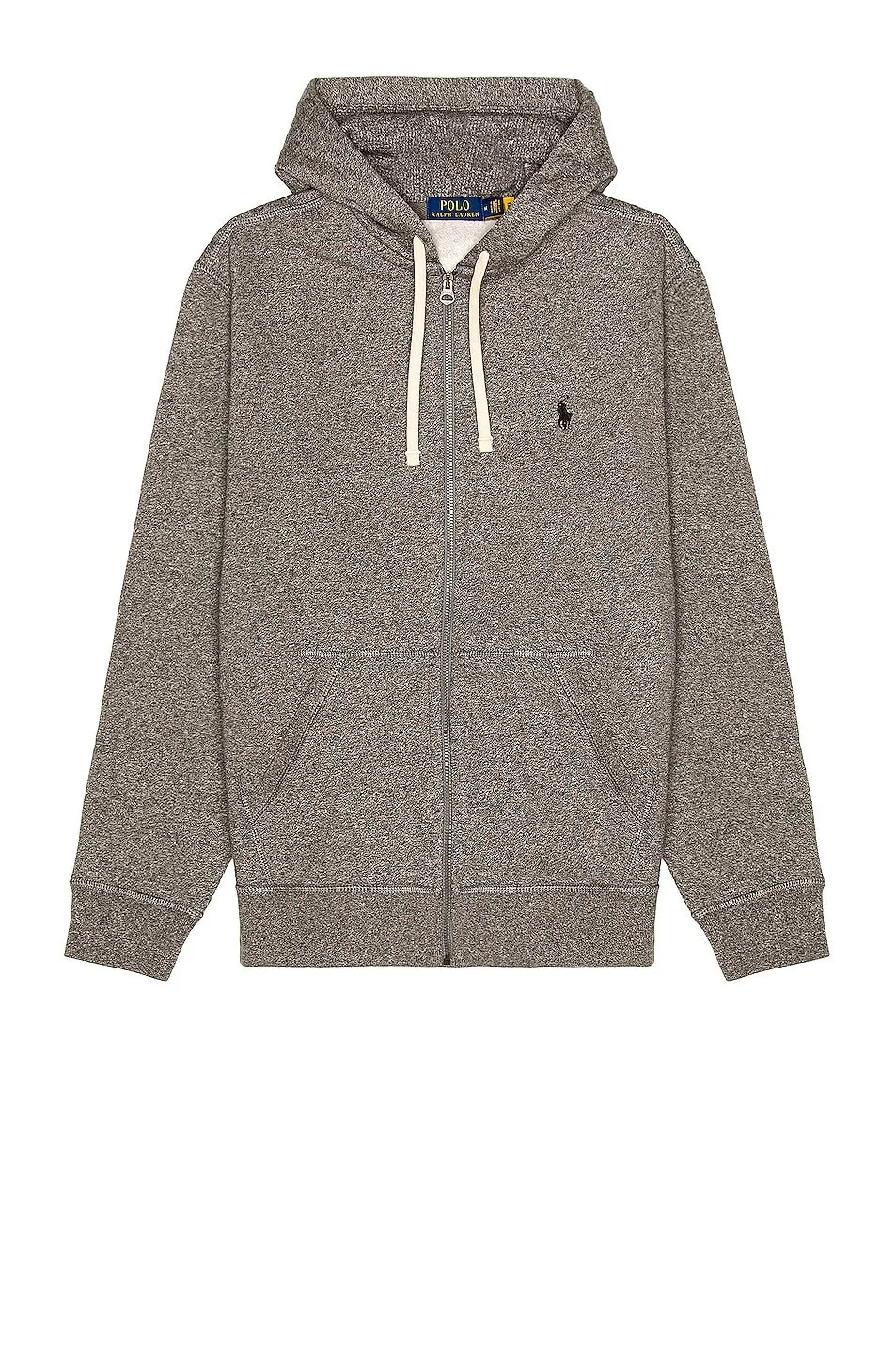 Polo Ralph Lauren Fleece Full-Zip Hoodie Ash Grey Heather - 1