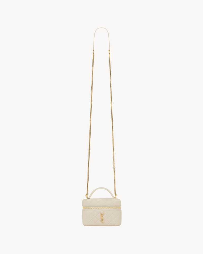 GABY MICRO VANITY BAG IN LAMBSKIN 1