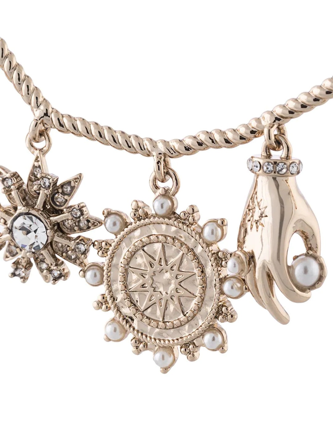CHARM HOOP EARRINGS - 4