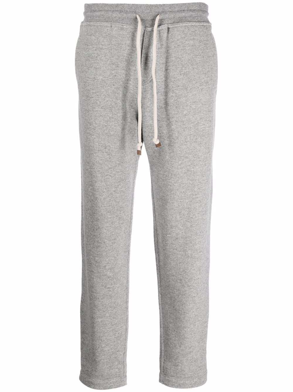 cashmere drawstring track pants - 1