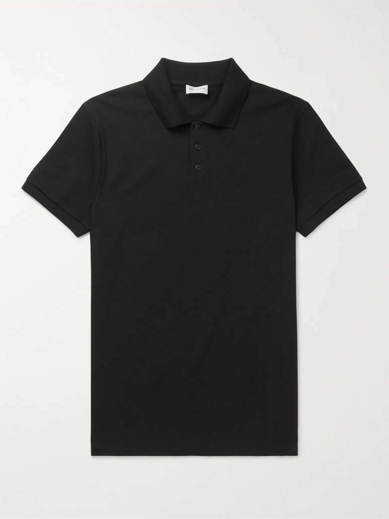 Logo-Embroidered Cotton-Piqué Polo Shirt - 1