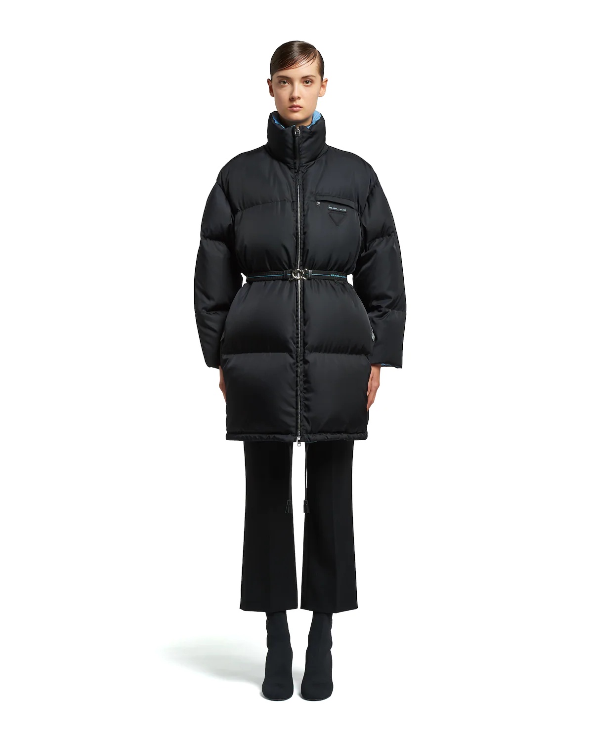 Nylon gabardine puffer jacket - 2