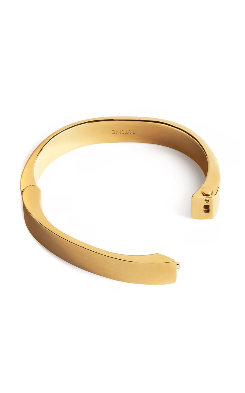 Totême Signature 18K Gold-Plated Bracelet gold outlook