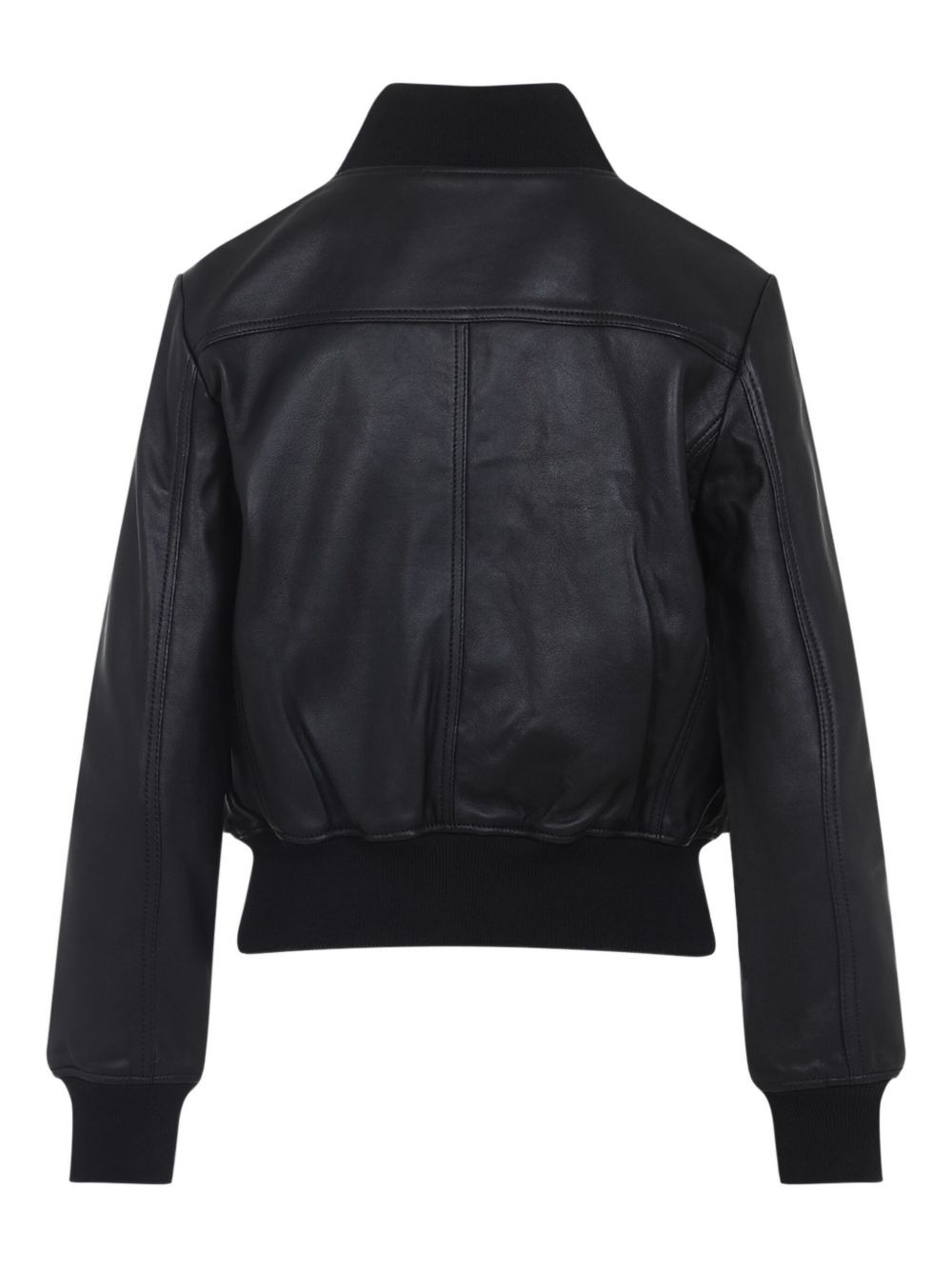 zip-front ribbed-cuff jacket - 2