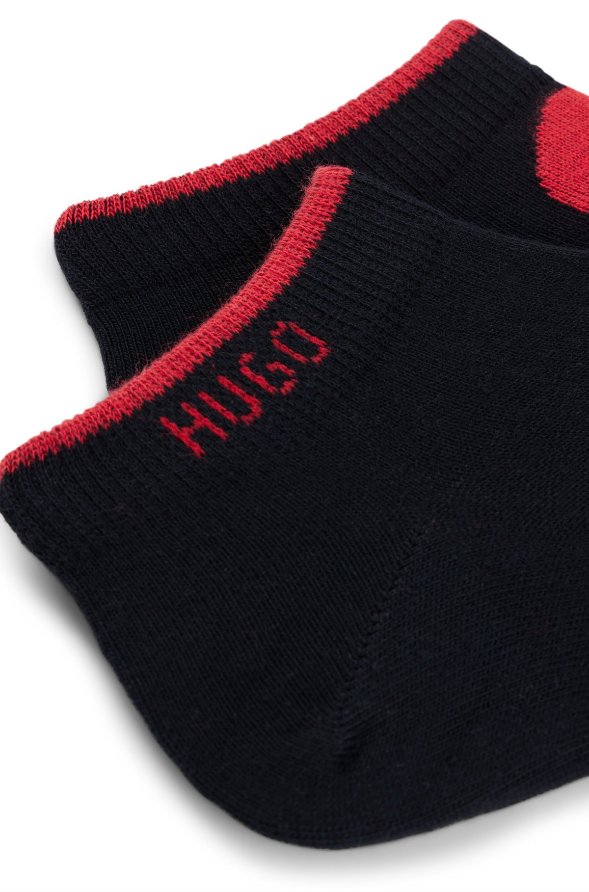 TWO-PACK OF ANKLE SOCKS IN COTTON - 2