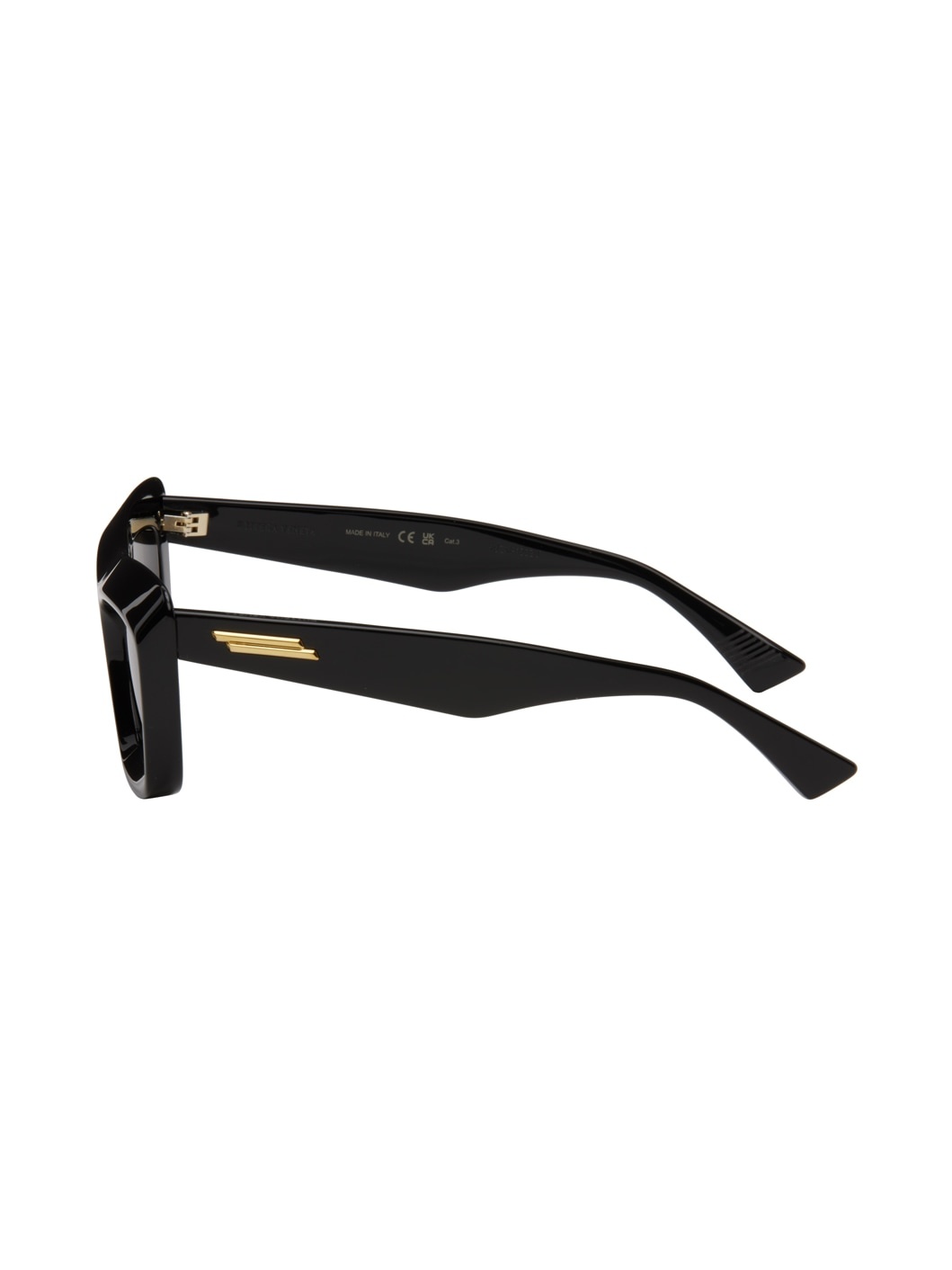 Black Cat-Eye Sunglasses - 3