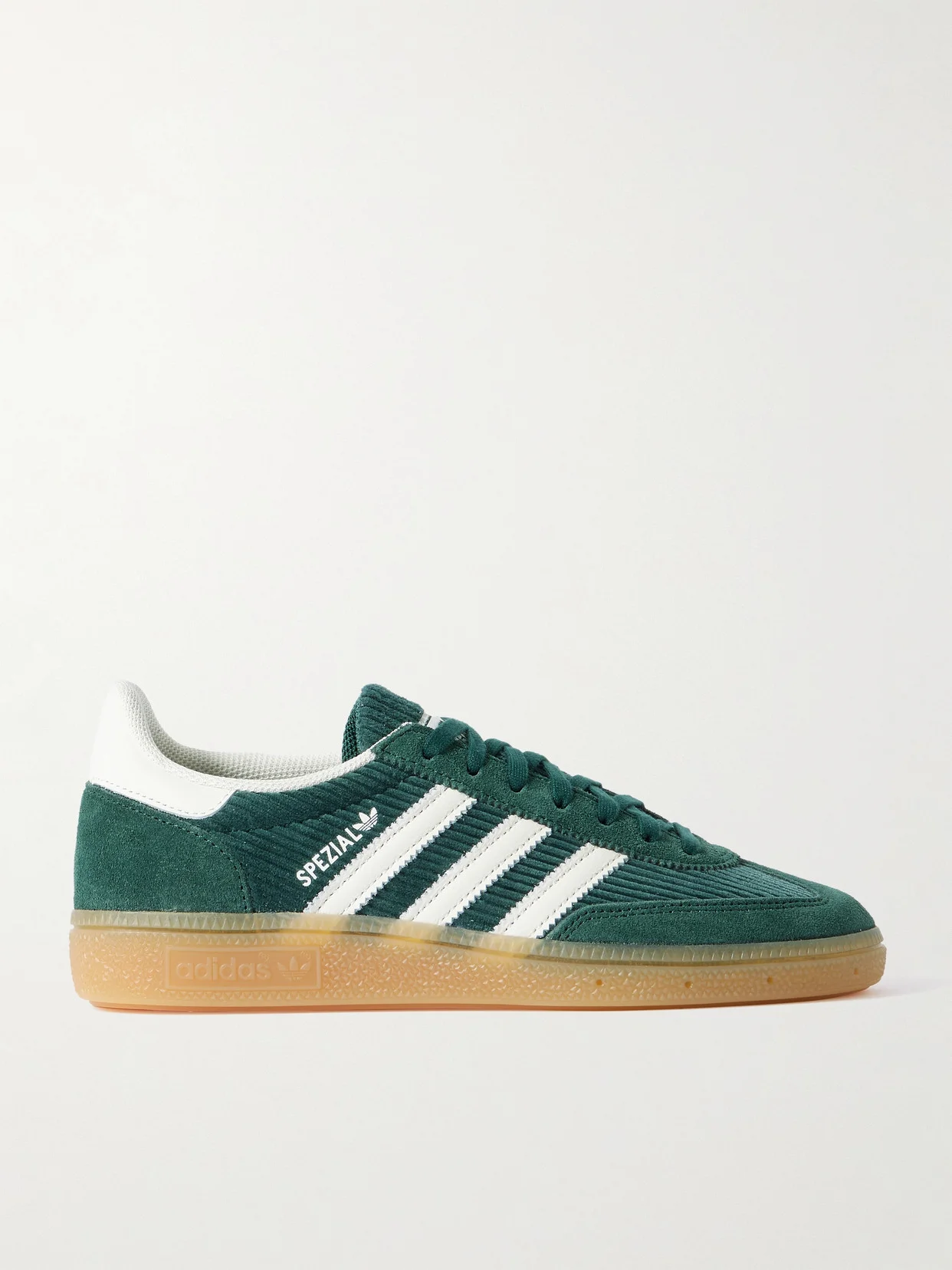 Handball Spezial Suede And Leather-trimmed Corduroy Sneakers - 1
