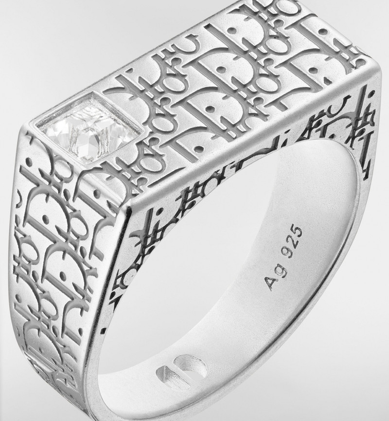 Dior Sparkle Signet Ring 5