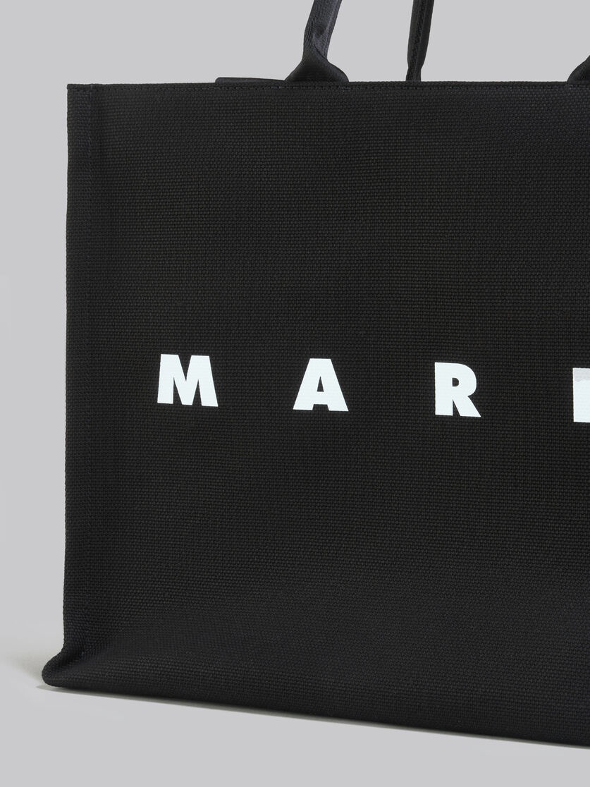 BEY TOTE BAG IN CANVAS WITH LOGO PRINT - 4