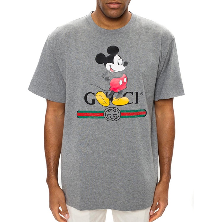 Gucci x Disney Crossover Short Sleeve Unisex Gray 565806-XJB67-1093 - 5