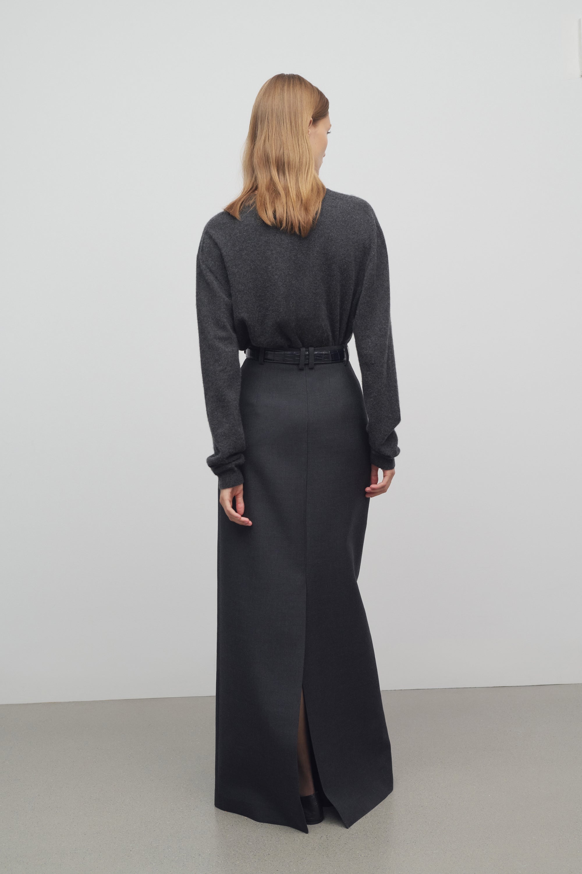 Roux Skirt in Wool - 5