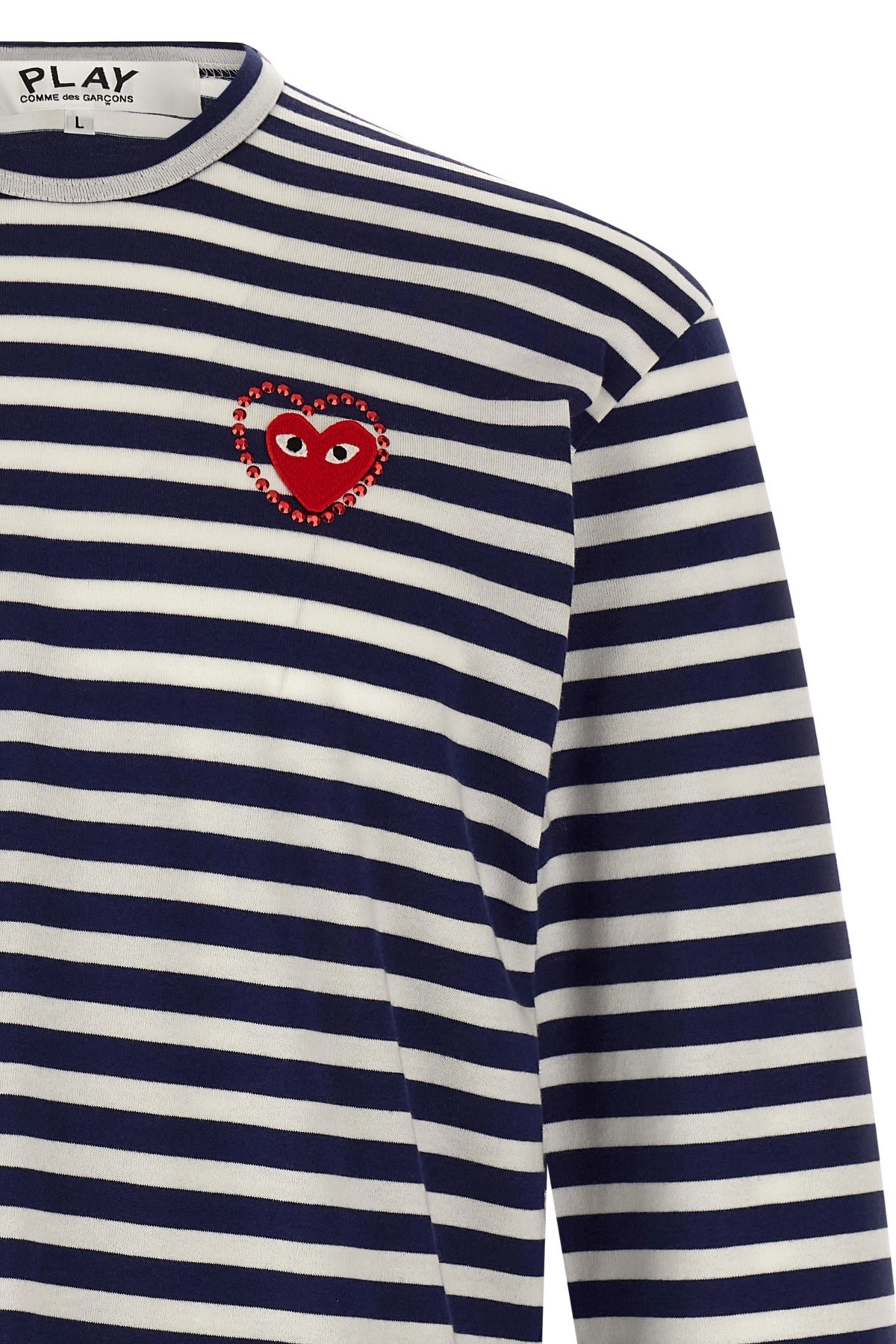 Logo patch stripes t-shirt - 3