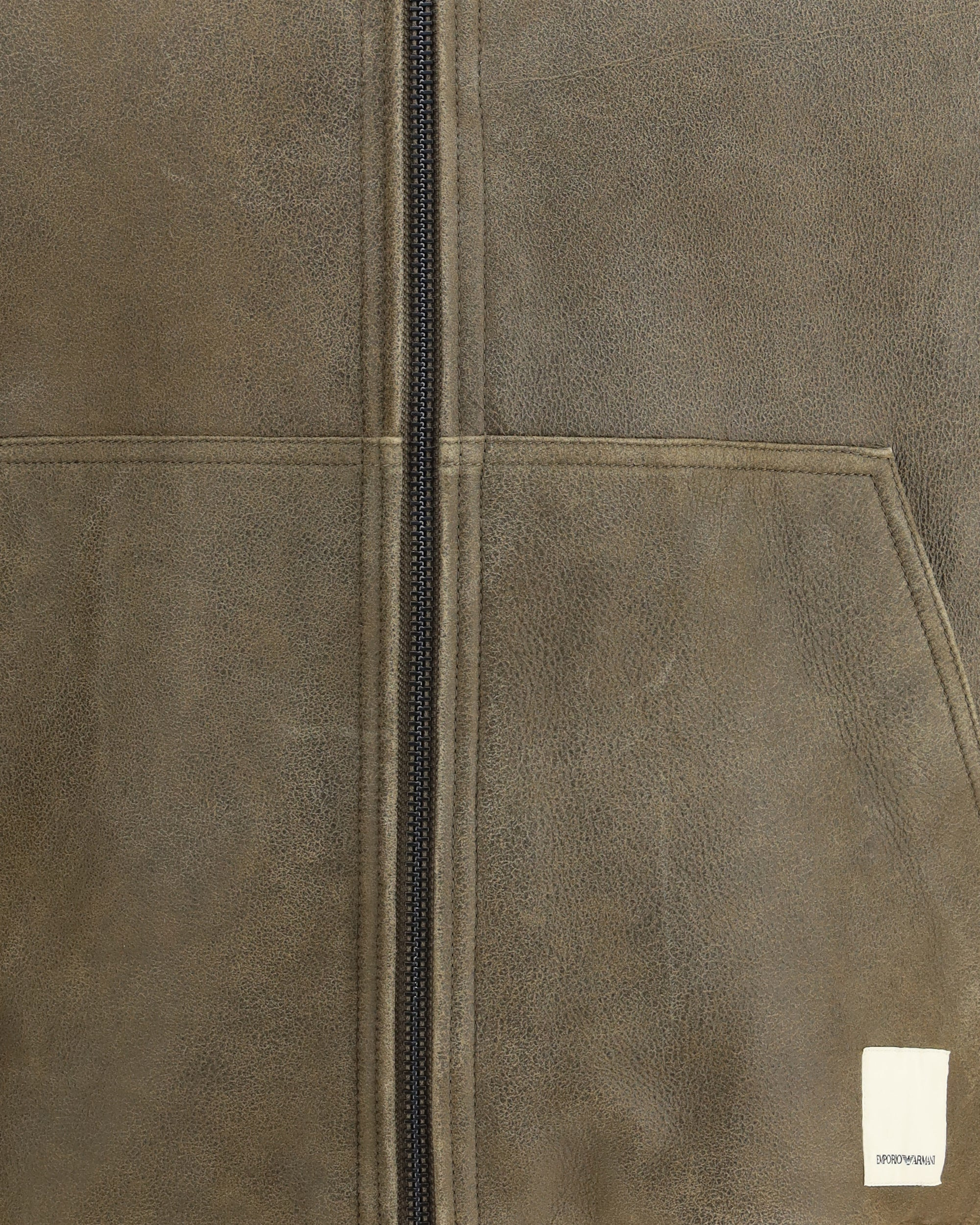 Leather bomber Jacket - 3