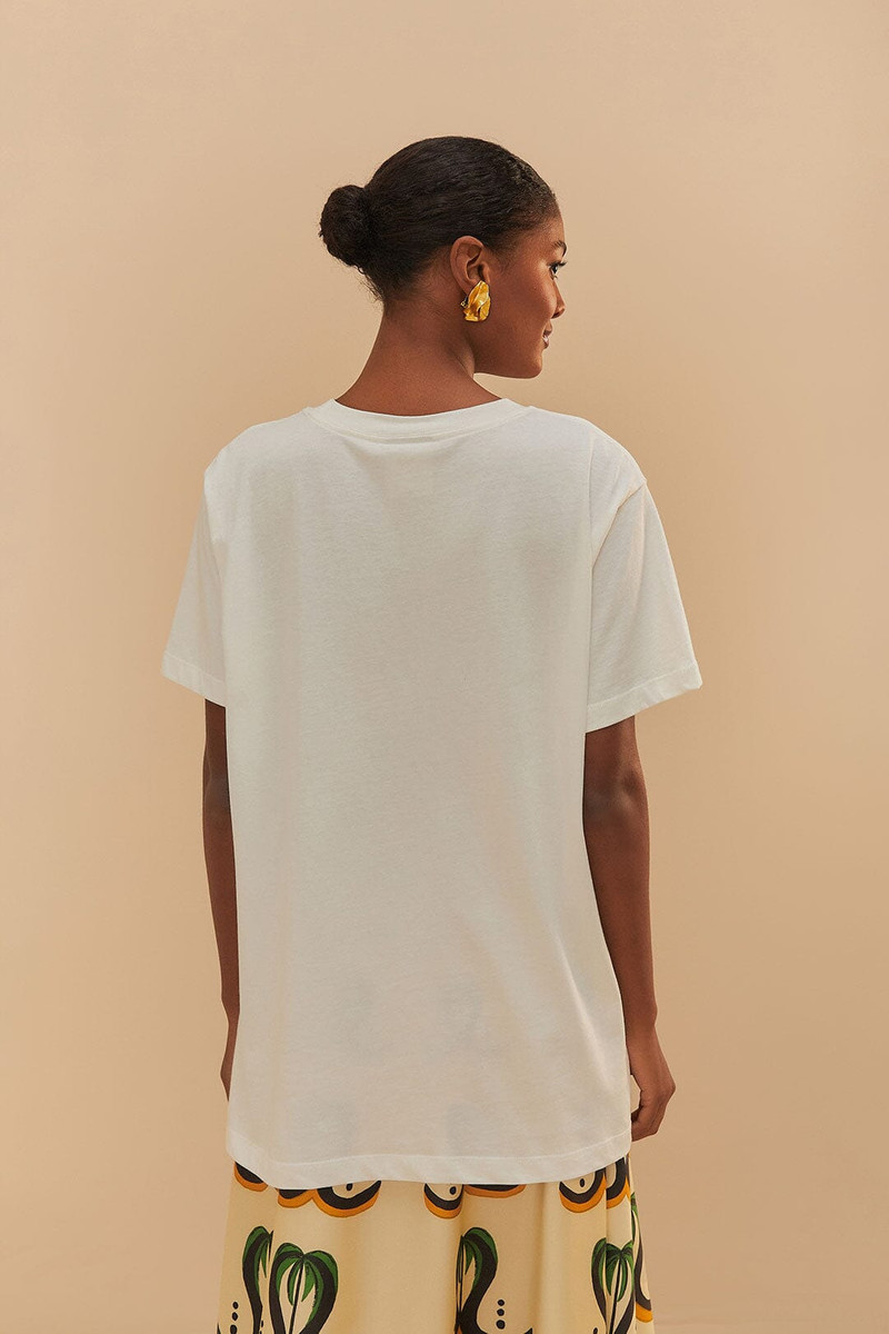Off-White Farm Rio Wild Relaxed T-Shirt 3