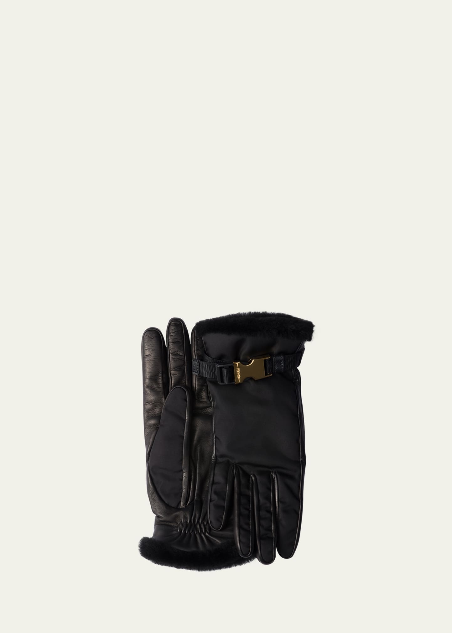 Re-Nylon & Sheep Fur Gloves - 1