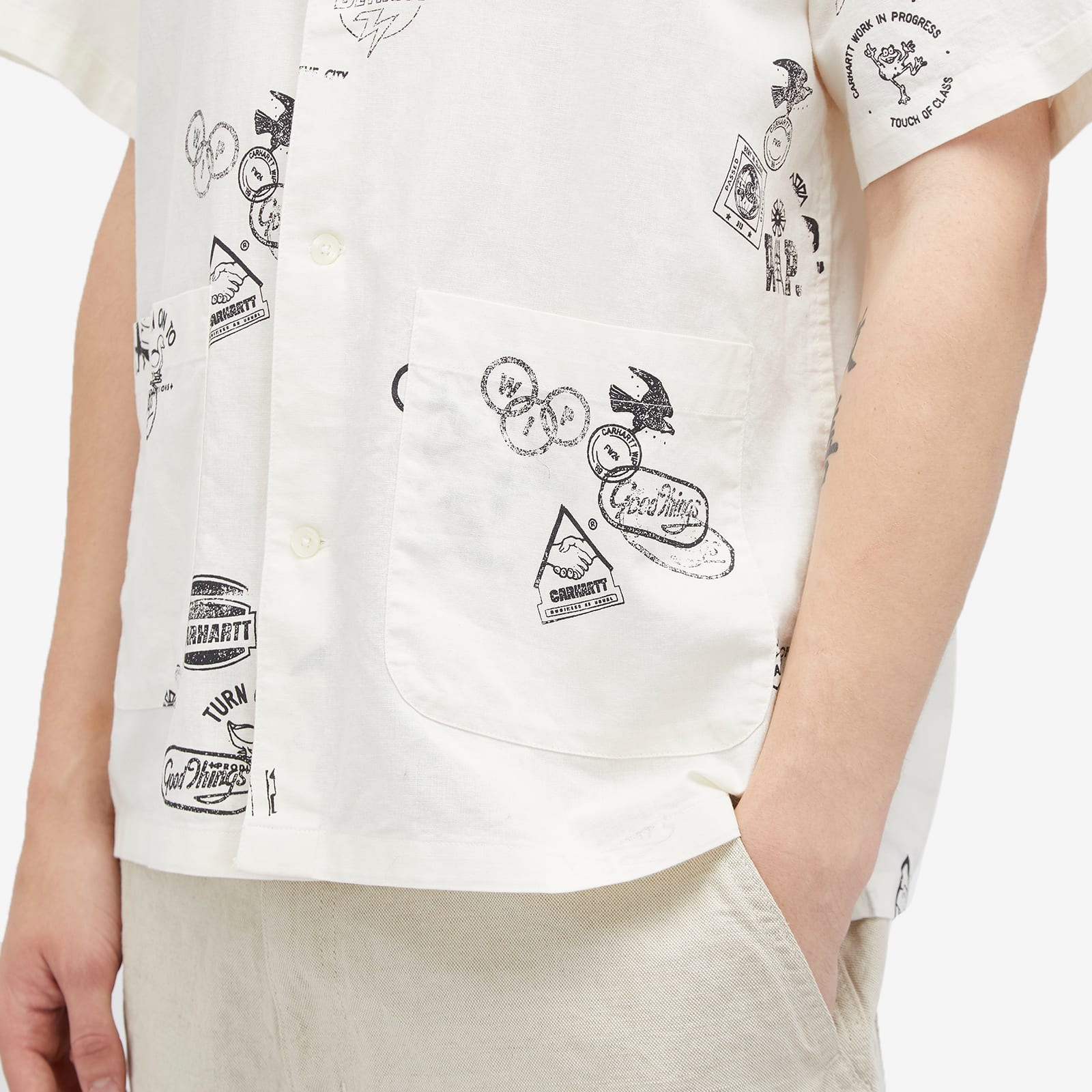 Carhartt WIP Stamp Short Sleeve Shirt - 5