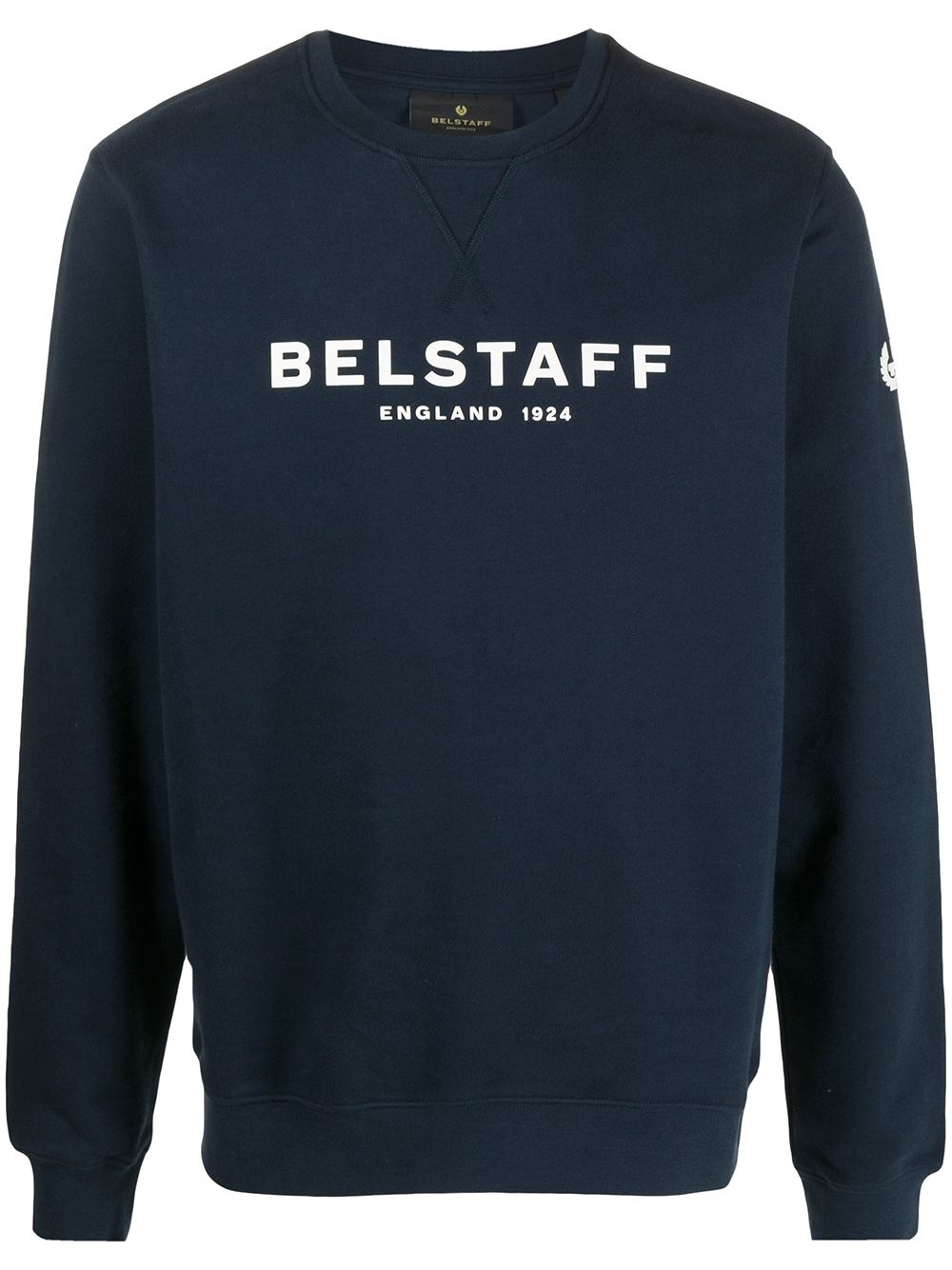 crew neck logo sweatshirt - 1