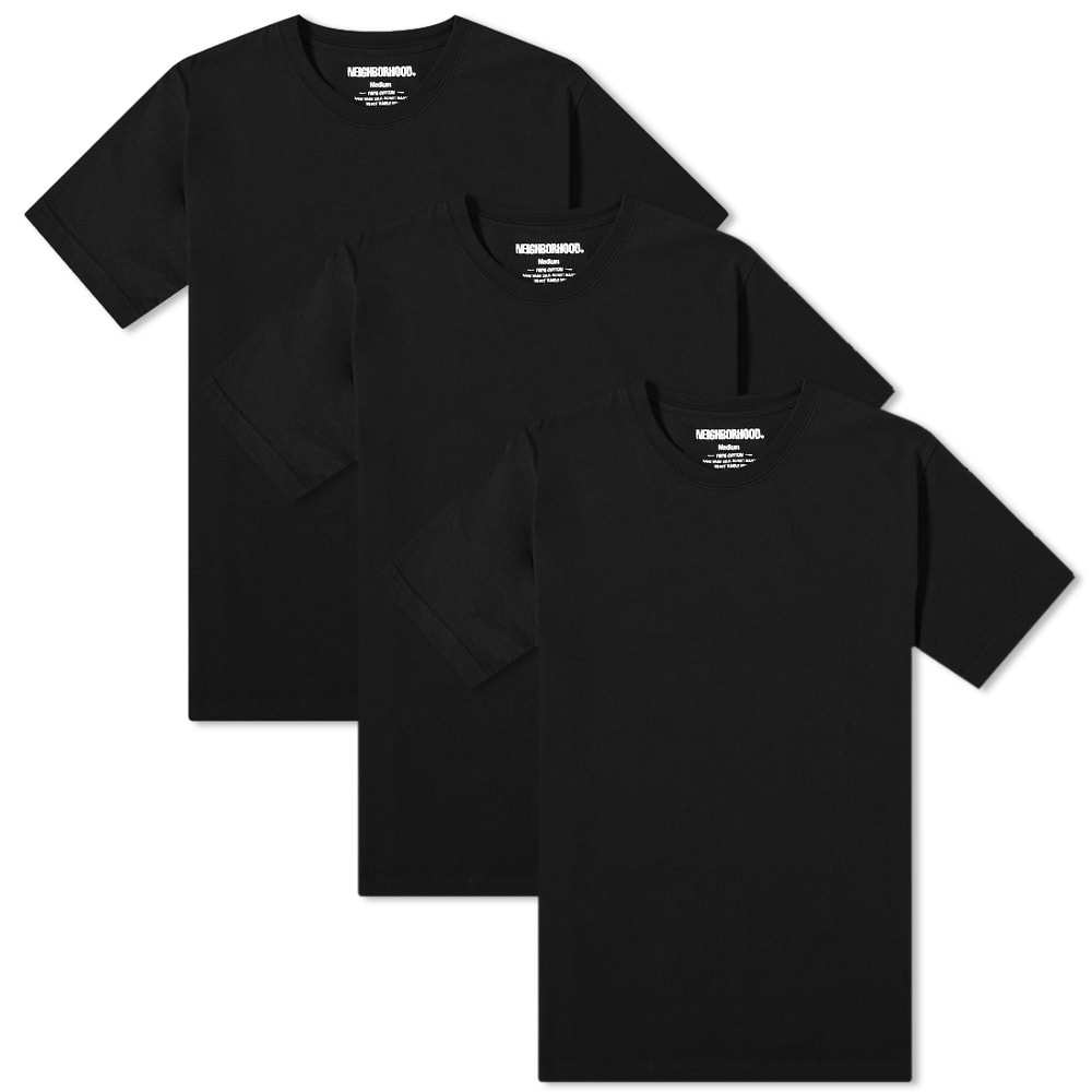 Neighborhood Short Sleeve Classic Crew - 3 Pack - 1